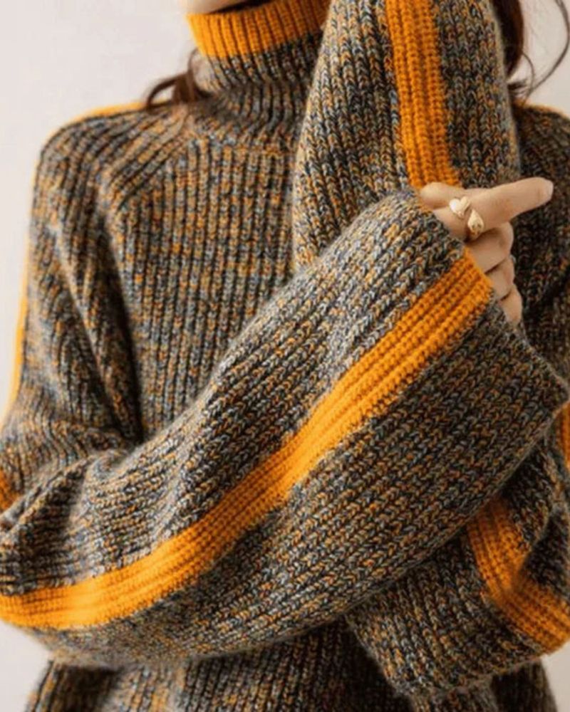 AMEI - PULL À COL ROULE ÉLÉGANT