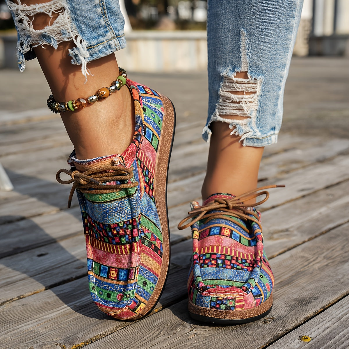 Lenoir | Chaussures rétro colorées pour femme