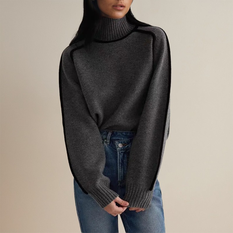 Gabrielle - Pull col roulé