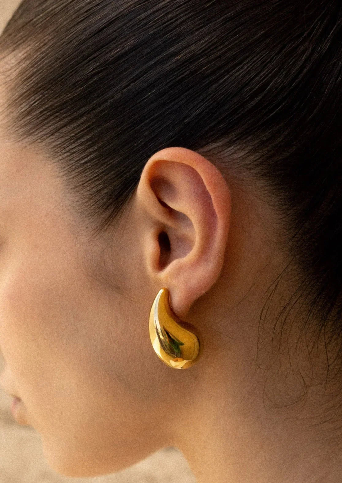 Goutte d'Or – Boucles d'oreilles