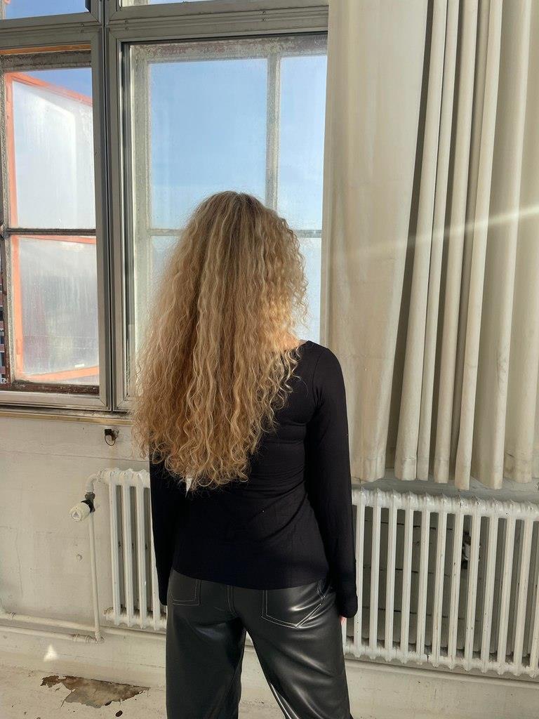 Blouse manches évasées