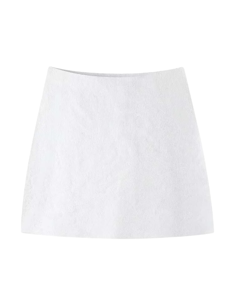 Ensemble tricot mini-jupe