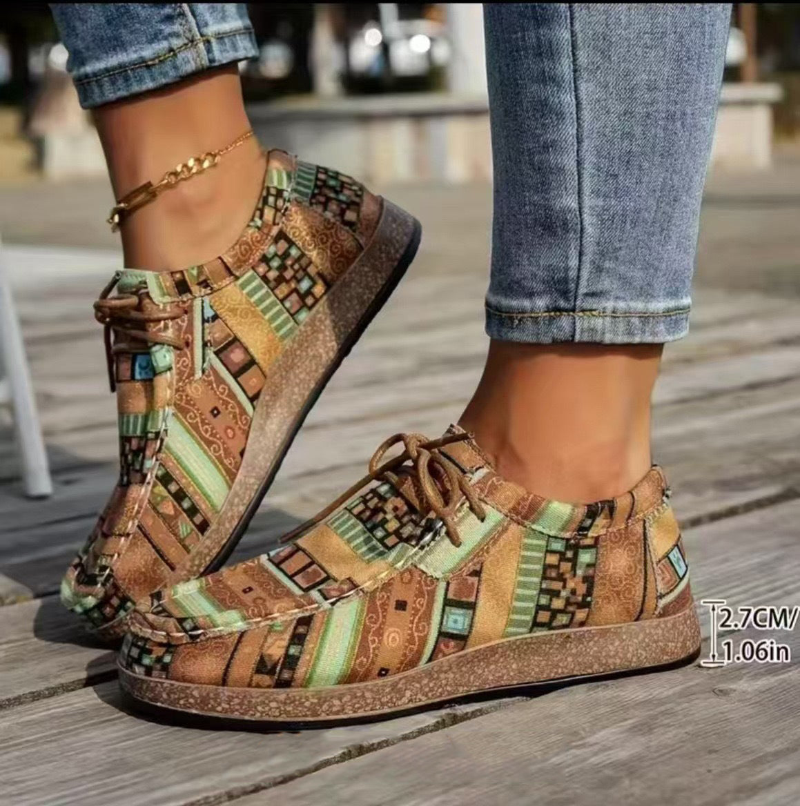 Lenoir | Chaussures rétro colorées pour femme