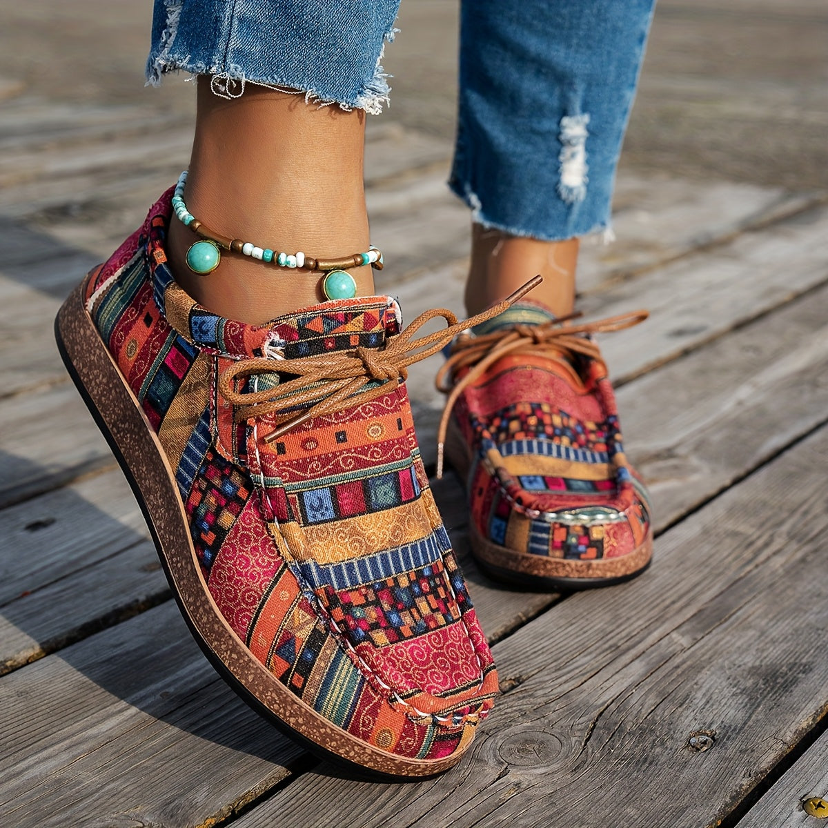 Lenoir | Chaussures rétro colorées pour femme