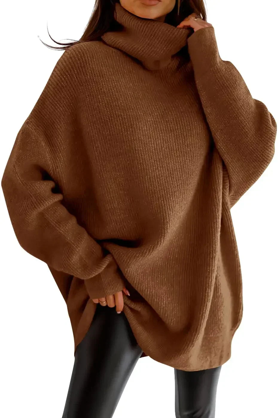 Léa - Pull oversize épais