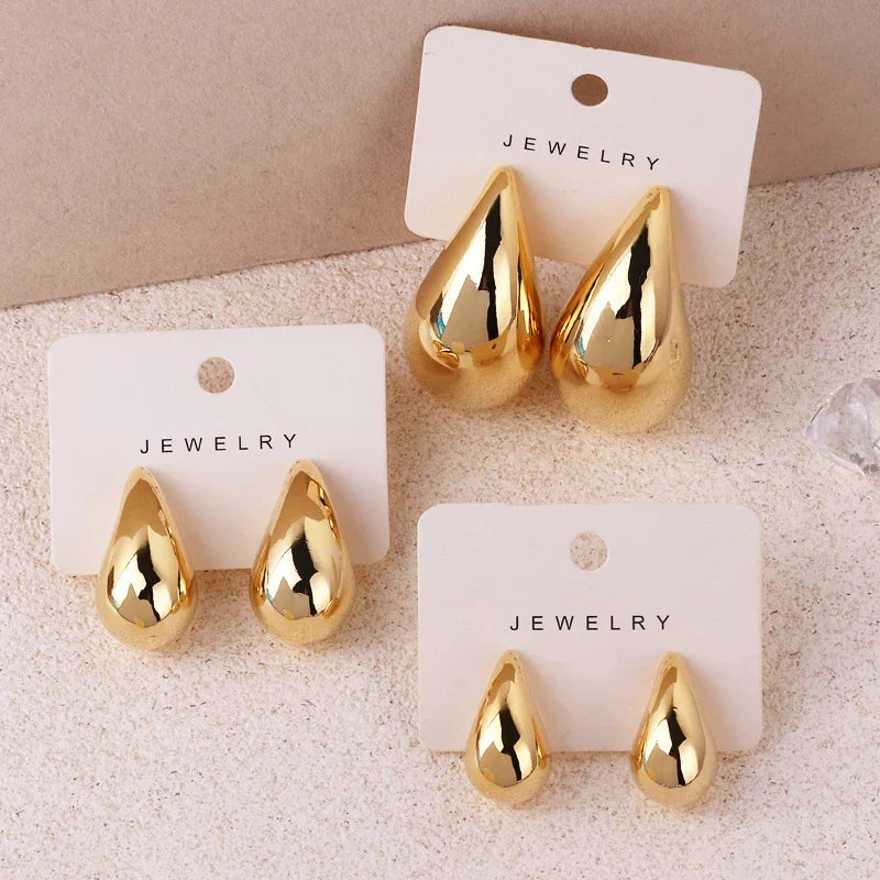 Goutte d'Or – Boucles d'oreilles