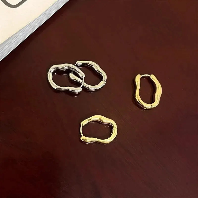 Boucles d'oreilles Aura Dorée