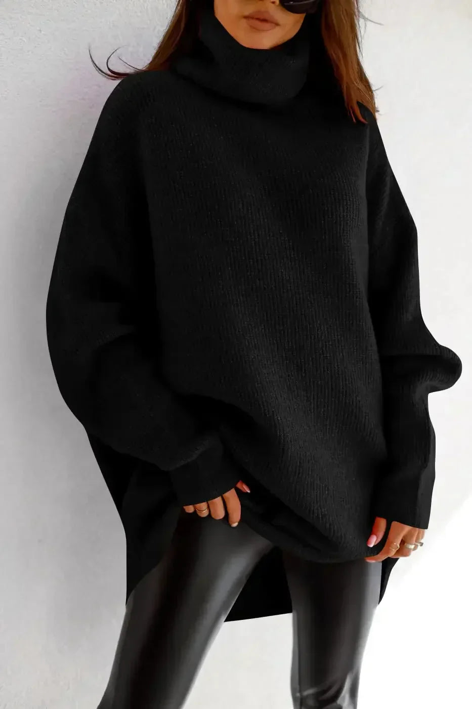 Léa - Pull oversize épais