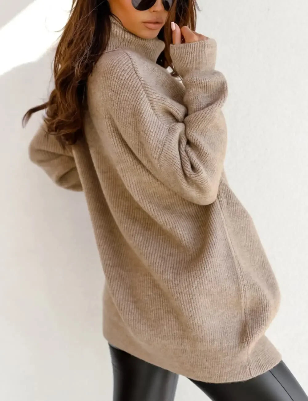 Léa - Pull oversize épais