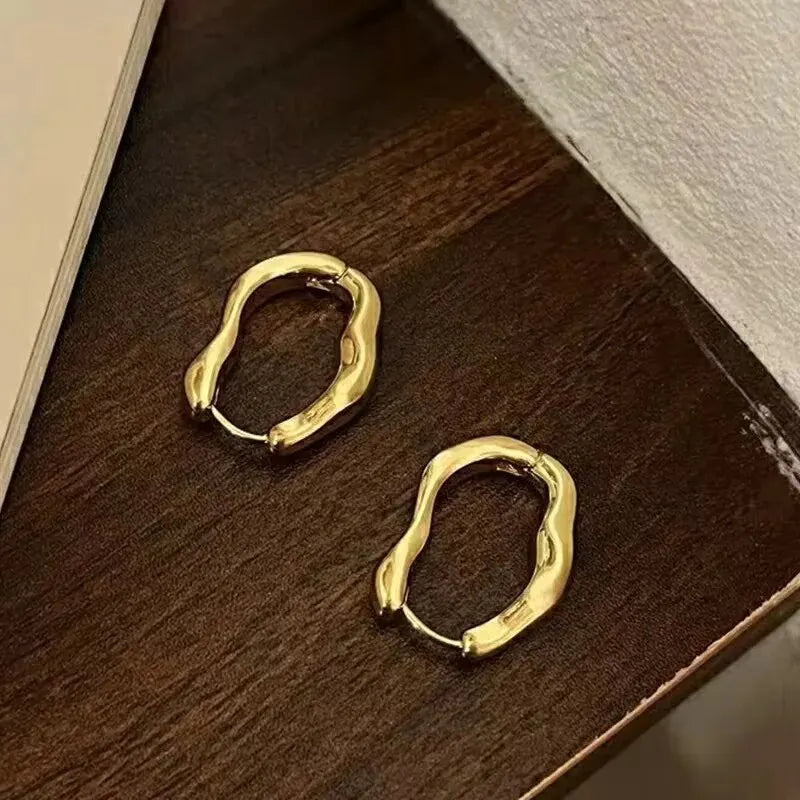 Boucles d'oreilles Aura Dorée