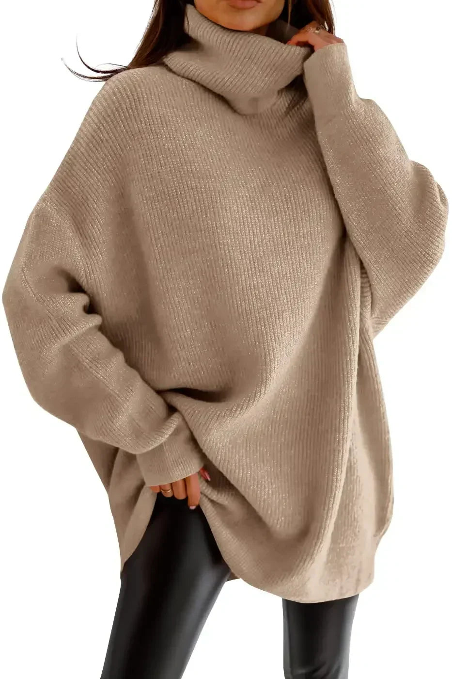 Léa - Pull oversize épais