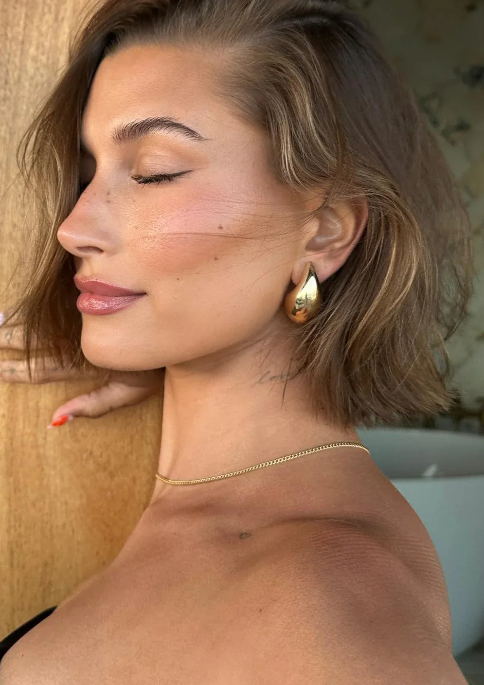 Goutte d'Or – Boucles d'oreilles